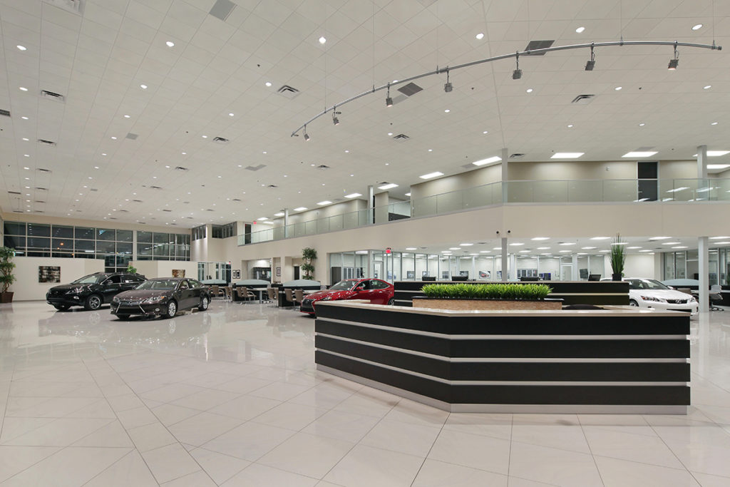 Bell Lexus Scottsdale Showroom Interior