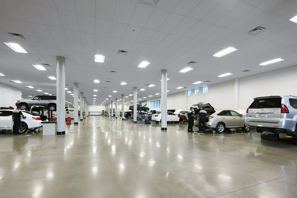 Bell Lexus Scottsdale Service Bays